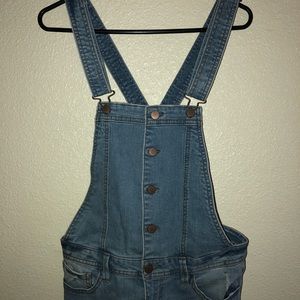 DENIM OVERALLS TINSELTOWN
